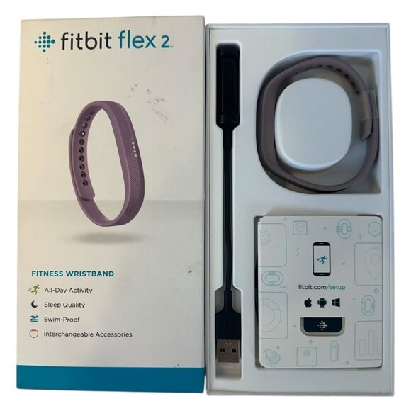 Fitbit Flex 2 Bluetooth Health Activity Sleep Tracker Sports S&L Band IN BOX US - Picture 6 of 16